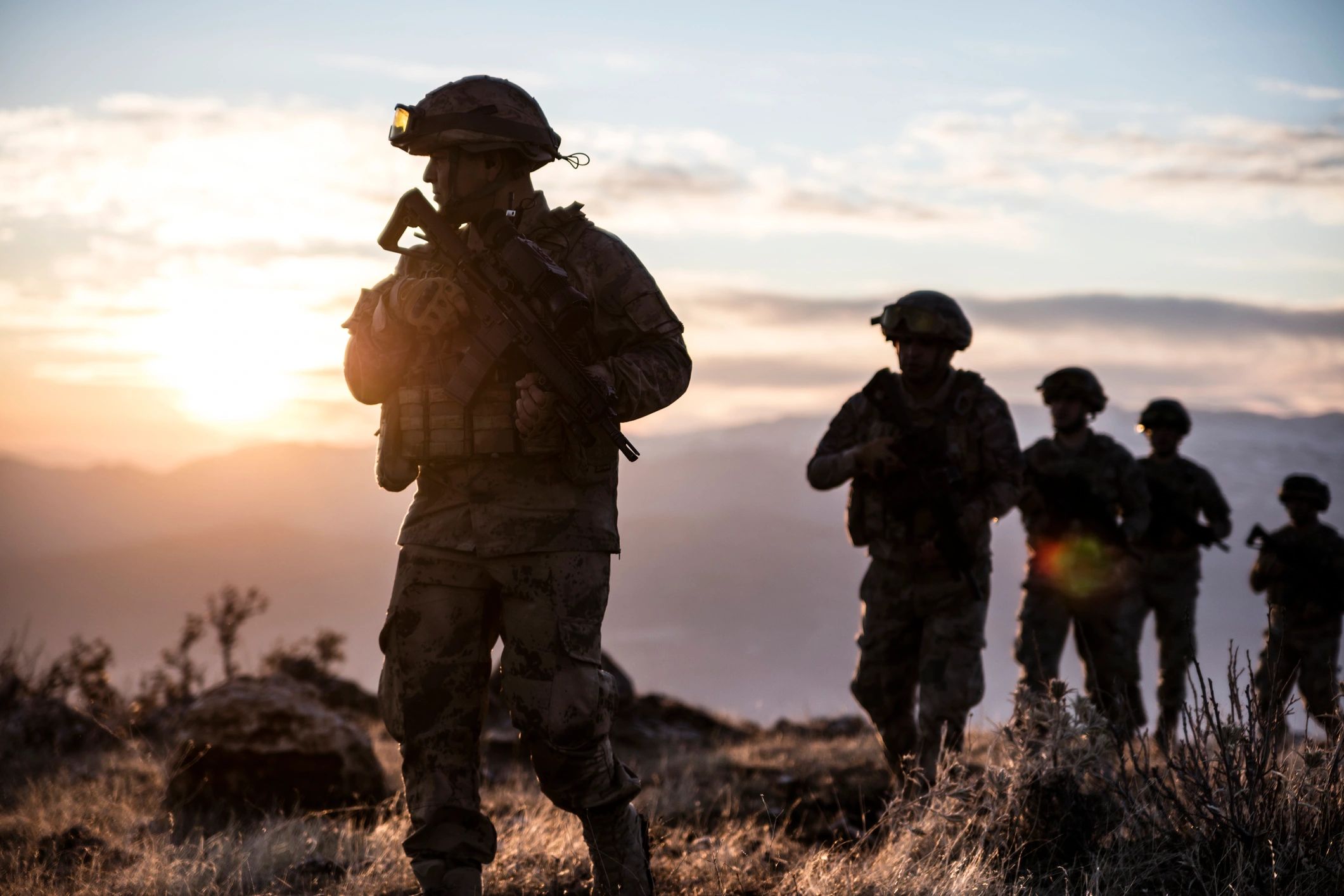 military encrypted communications
